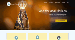 Desktop Screenshot of amoranossasenhora.com.br